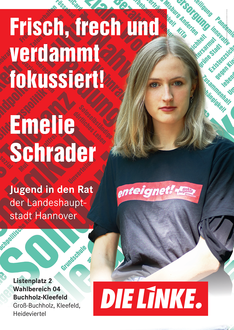 Plakat Emelie Schrader